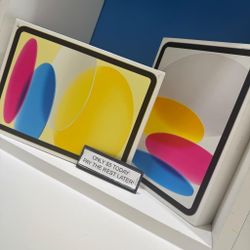 Apple IPad 10th Generation 10.9 Tablet New - Pay $5 DOWN AVAILABLE - NO CREDIT NEEDED