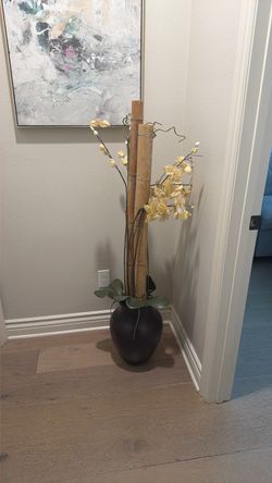 Faux plant decor