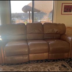 2 Leather Sofas