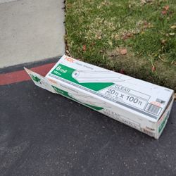 20ftx100ft 6 Mil Clear Plastic 