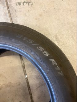 Almost new Pirelli tires