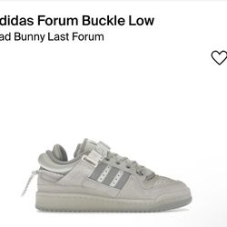 Adidas Forum Buckle  Low Bad Bunny Last Forum Size 5.5M/7W 