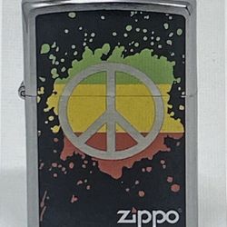 Zippo, Lighter, Rasta  Colors Piece Design