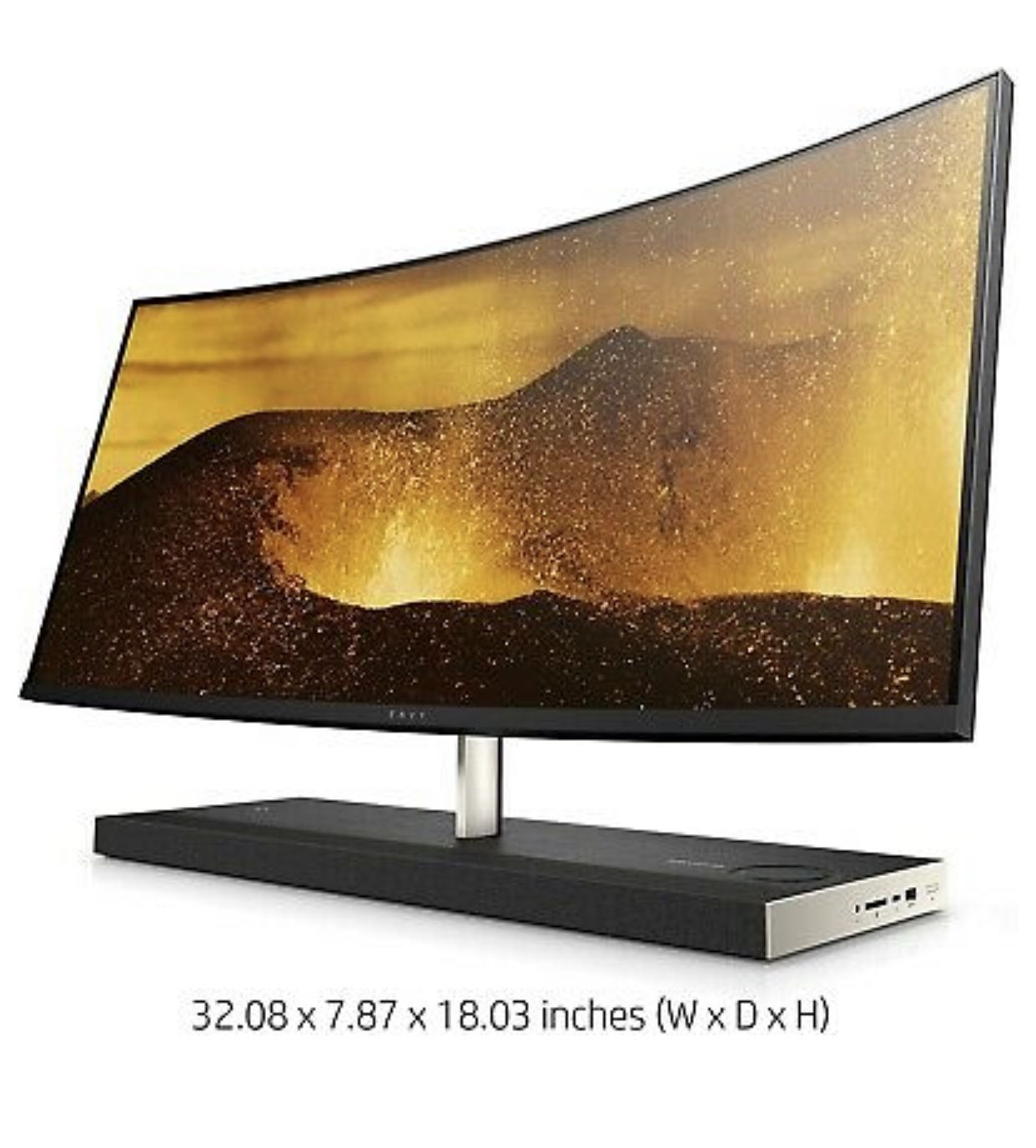 HP ENVY 34-inch Curved All-in-One Computer i7-9th Gen