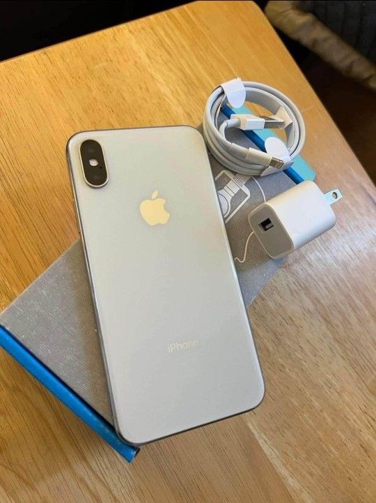 iPhone X, 256GB, Factory Unlocked, Excellent Condition.