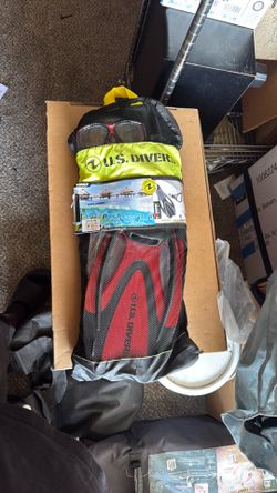 U. S. Divers snorkel set - adult Large