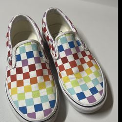 Vans Checkered Rainbow