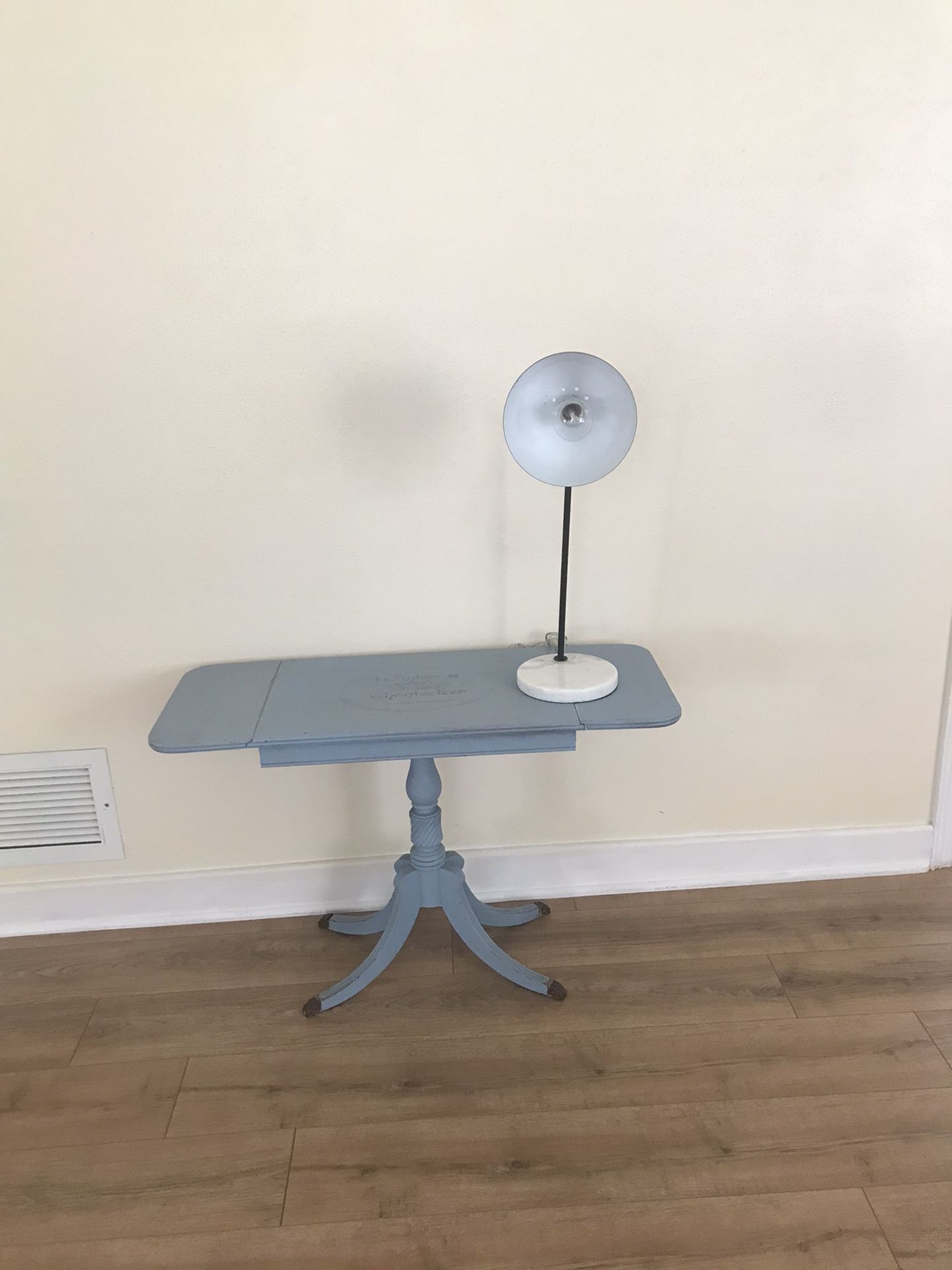 Table With Light Lamp