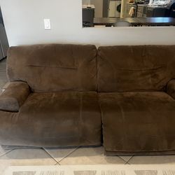 Big Couch Section And Recliner 