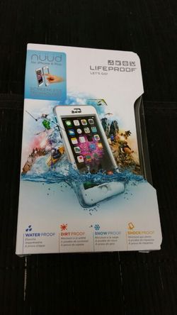 ~IPhone 6 Plus Lifeproof nuud Case, White