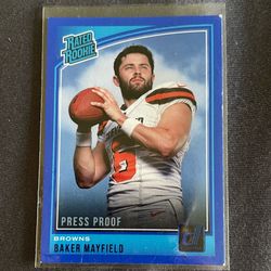 Baker Mayfield Donruss Rated Rookie 