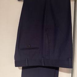 Michael Kors Mens Navy Blue Pants 38x32