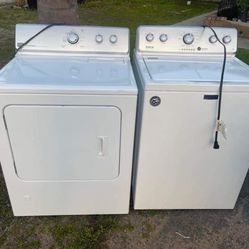 Maytag Washer And Gas Dryer Laundry Set 