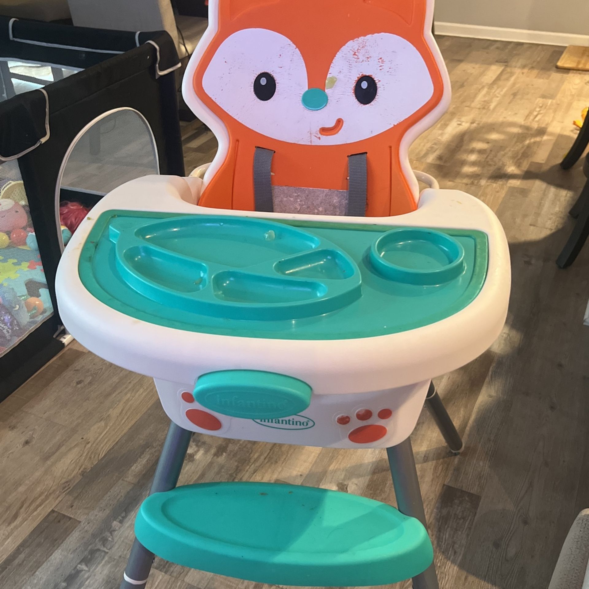 Baby High Chair Fox