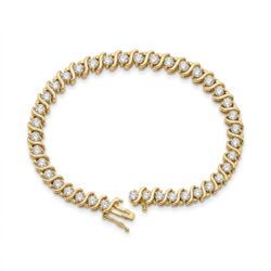 14k yellow gold Diamond bracelet