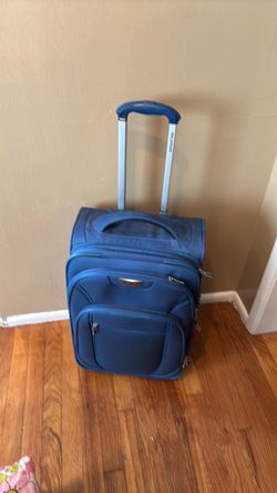 Suitcase, carry on.