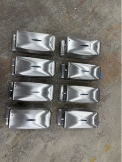 Set of 8 Bradley Automatic Soap Dispensers