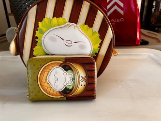 Bao Loungefly crossbody bag with matching wallet