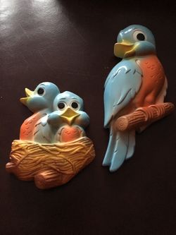 Miller Studio chalkware plaques