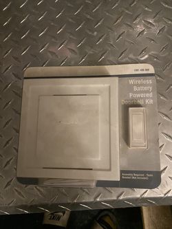 Wireless Battery Powered Doorbell Kit