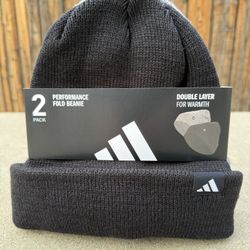 Adidas Unisex Fold Beanie 2 Pack