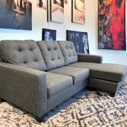 🛋️ Ashley Reversible Sectional Couch l DELIVERY AVAILABLE