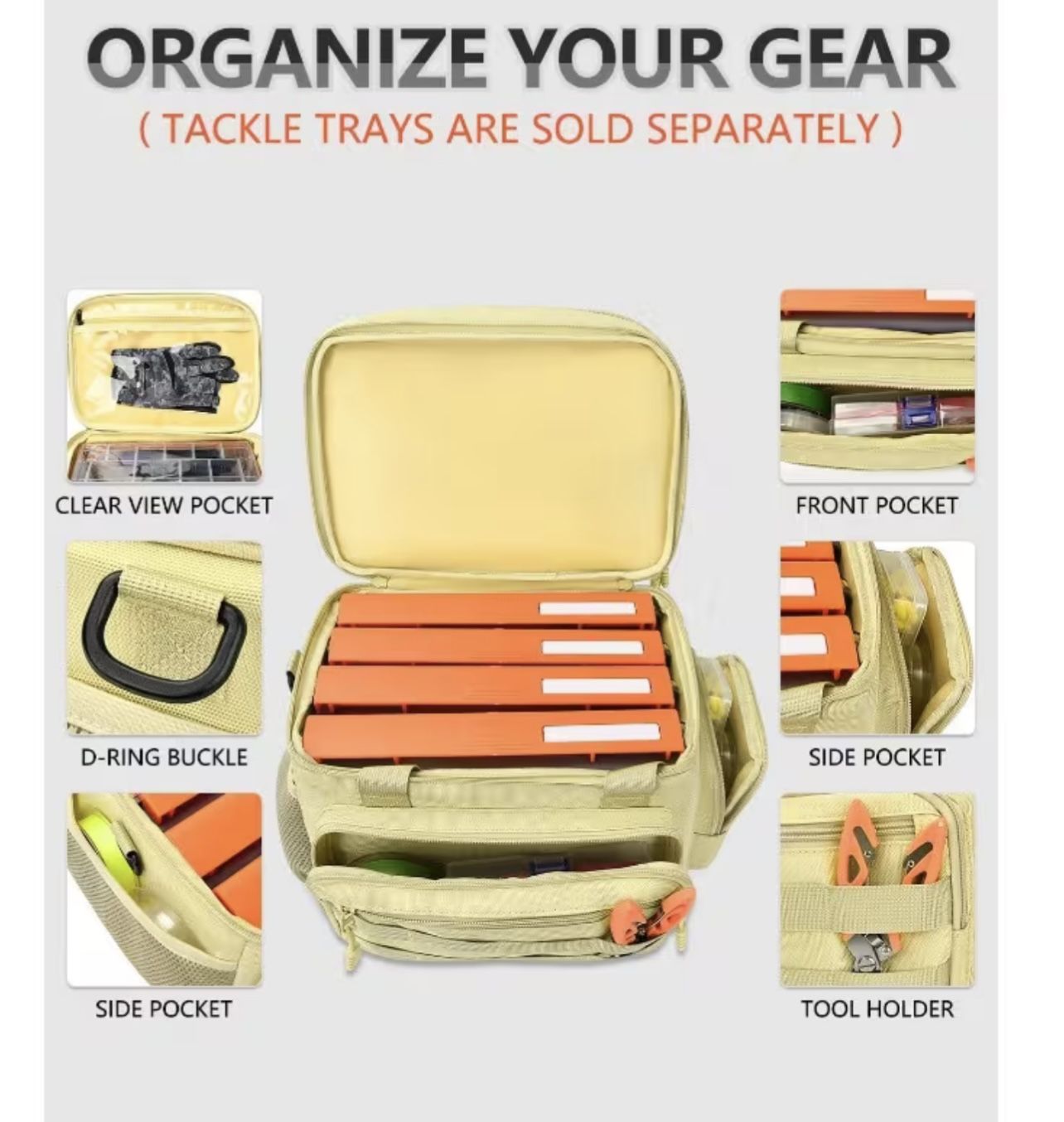 Howfly Fishing Tackle Bags