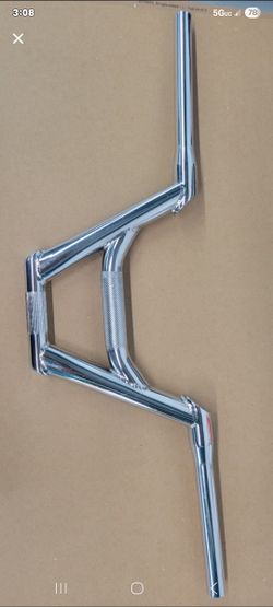  BMX 6-Piece Chrome Handlebar