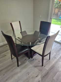 Dining table with 4 chairs