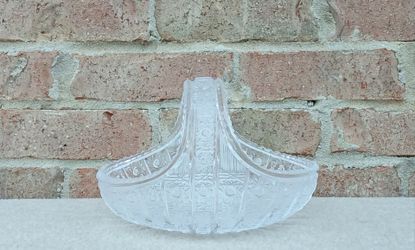 Vintage Bohemia Crystal Queen Lace Basket