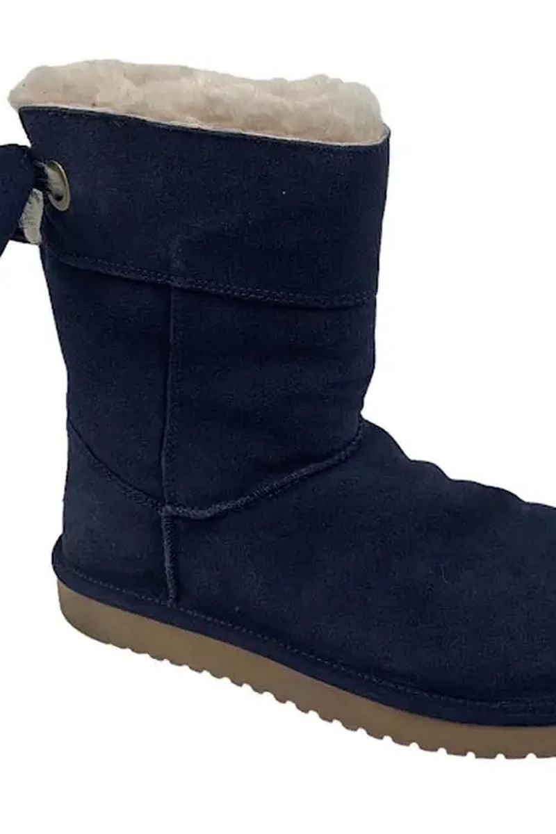Koolaburra by UGG Suede Bow Blue Boots