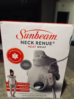 Sun beam neck and shoulder heating pad