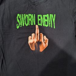 Sworn Enemy tee XL