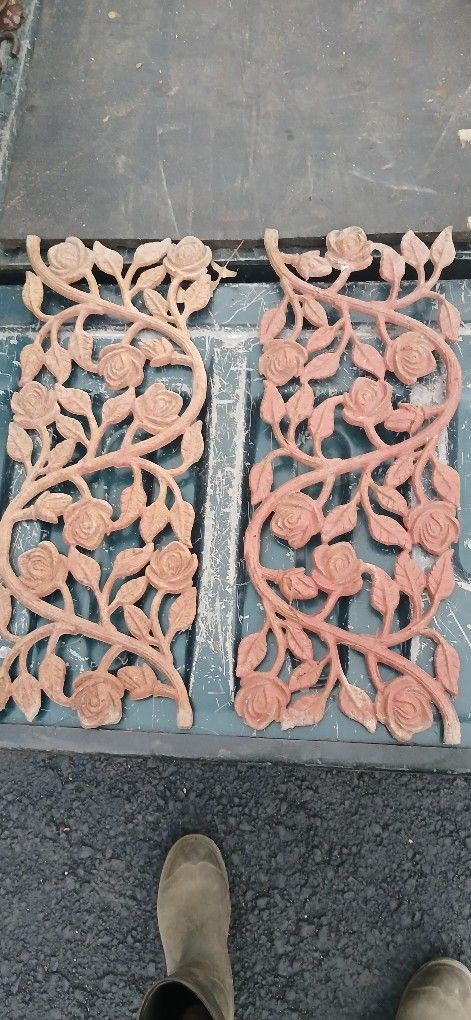 Vintage Cast Iron Railing 