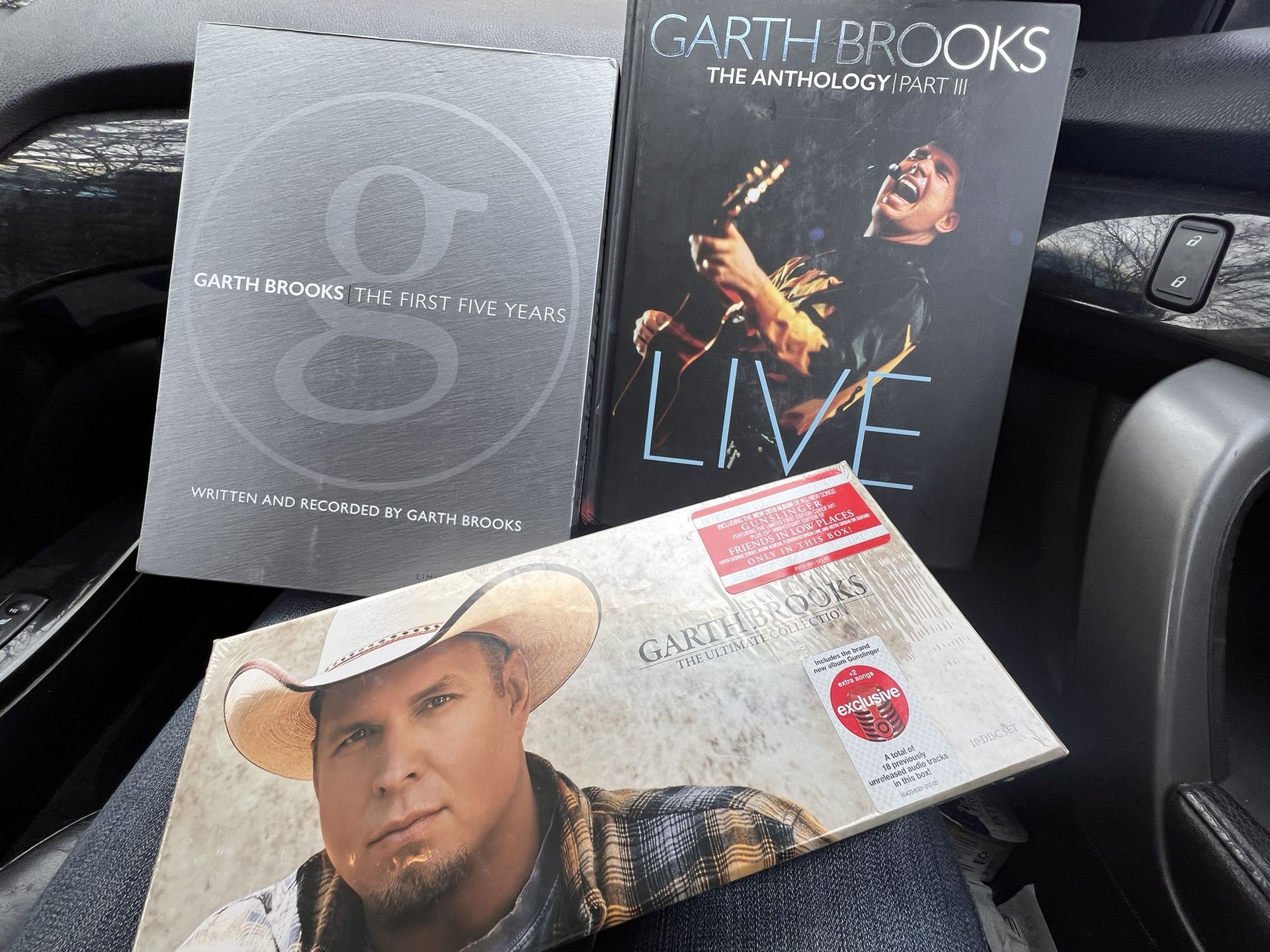 Lot Of 3 Garth Brooks Anthology Part 1 (Limited First Edition) The First Five Years, Part III LIVE, & The Ultimate Collection 10-disc Set 20 CDs Total