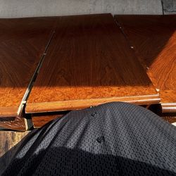 Large Wooden Dinner Table 