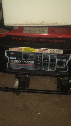 Predator 4000 generator