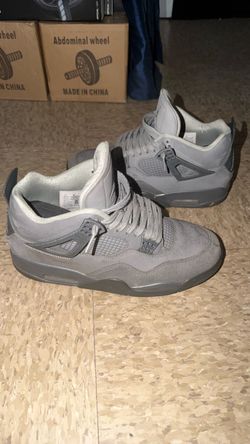 Air Jordan 4 Wet Cement Sneakers (AUTHENTIC)