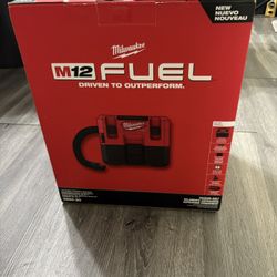 Milwaukee M-12 Fuel 1.6 Gallon Wet/Dry Vacuum. Tool Only- 0960-20
