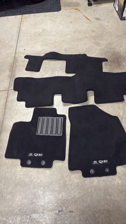 QX60 car mats new