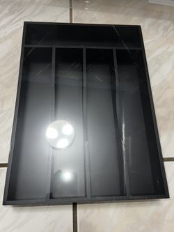Black Drawer Organizer