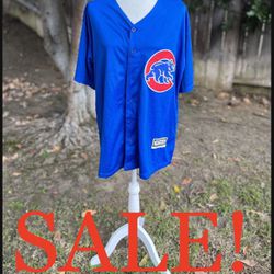 Men’s Royal Blue #17 Chris Bryant Chicago Cubs Jersey Size L. Brand new with Tags