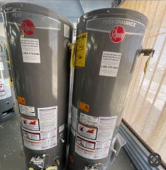 New Water Heater Rheem
