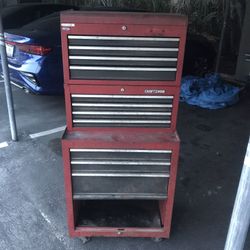 Craftsman 3 Tier Rolling Tool Box