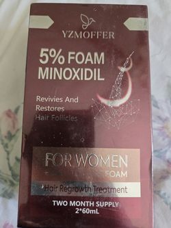 BRAND NEW WOMENS MINOXIDIL FOR HAIR REGROWTH 2 MONTH SUPPLY EXPIRES 12/2027