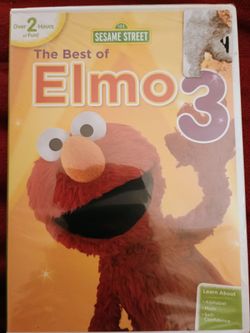 SESAME STREET The Best Of ELMO 3 (DVD-2015) NEW!