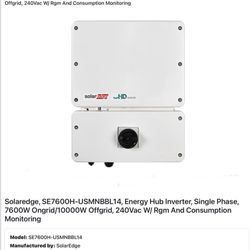 Single Phase Energy Hub Inverter 