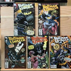 DC 🌙 BATMAN UNSEEN 🌙 2009-2010  complete