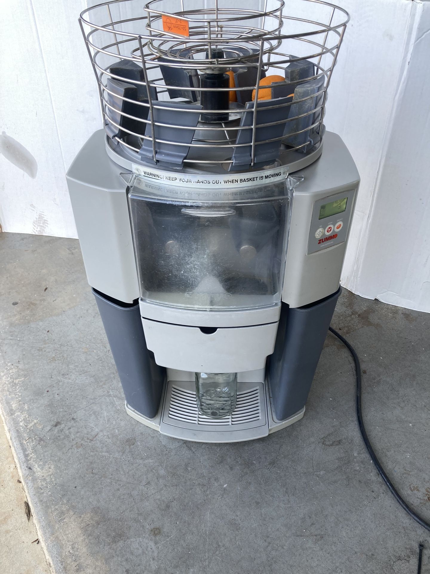 Zummo Z14C Commercial Automatic Orange Juicer – Made in Spain