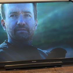 73 inch Mitsubishi smart TV